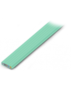 pre-assembled flat cable; Eca; 5G 2.5 mm²; PVC; 3L + N + PE; 0.6/1 kV; 2,50 mm²; green