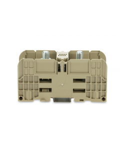 Stud terminal block; 120 mm²; with 2 stud bolts M10; 120,00 mm²; beige