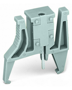 Test plug module; with locking latches; modular; for 4-conductor terminal blocks; for 261 Series; gray