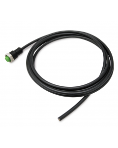 Supply cable, pre-assembled, 7/8 inch; 7/8 inch; 3-pole; Socket, straight; Length: 10 m