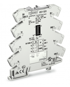 JUMPFLEX® signal conditioner; threshold value switch with analog input and changeover relay output; configurable