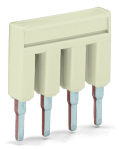 Jumper; 9-way; insulated; light gray