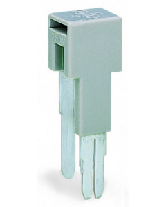 Step-down jumper; insulated; gray