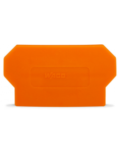 Separator plate; 2 mm thick; oversized; orange