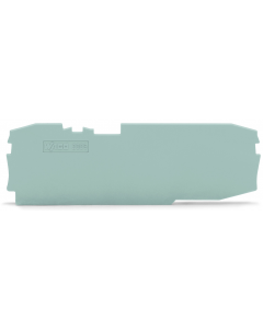 End and intermediate plate; 1 mm thick