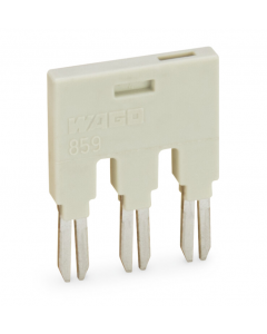 Jumper; for jumper slot; 9-way; insulated; blue