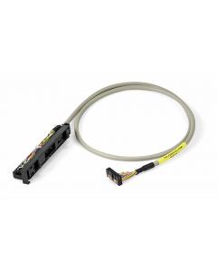 System cable; for Siemens S7-300; 16 digital inputs or outputs; Length: 2 m; Conductor cross-section: 0.14 mm²