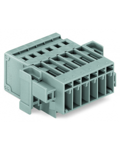 X-COM® through-panel connector (male); CAGE CLAMP® connection; 13-pole; pole spacing 5 mm / 0.197 in; with fixing flanges for parallel or perpendicular mounting