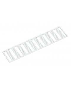 WMB marking card; as card; MARKED; 501 ... 600 (1x); stretchable 4 - 4.2 mm; Vertical marking; snap-on type; white