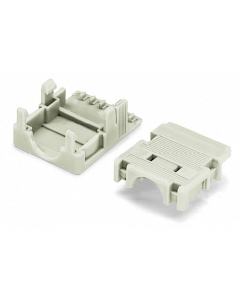 Strain relief housing; light gray