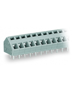 PCB terminal block; 2.5 mm²; Pin spacing 5/5.08 mm; 8-pole; suitable for Ex-e applications; CAGE CLAMP®; commoning option; 2,50 mm²; light gray