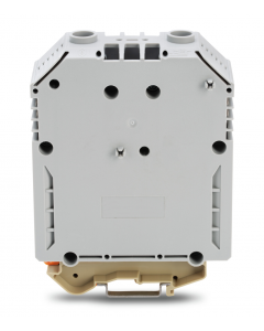 2-conductor through terminal block; 240 mm²; with screw-type connection; 240,00 mm²; gray