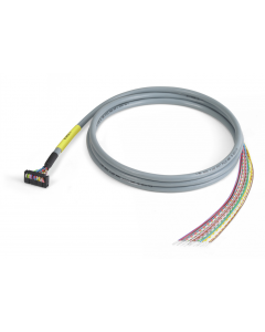 Connection cable; 20-pole; Pluggable connector per DIN 41651; open-ended; Length: 4 m; Conductor cross-section: 0.14 mm²; UR components