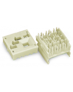 Conductor support, cover; 5-pole; 2,50 mm²; white