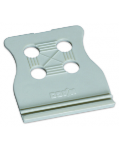 Strain relief plate; orange