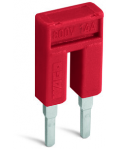 TOPJOB®S jumper; for 2000 series; insulated; 2-way (1-3); red