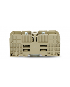 Stud terminal block; 70 mm²; with 2 stud bolts M8; 70,00 mm²; beige