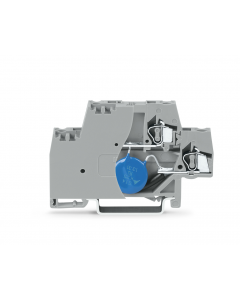 Terminal block with varistor and end plate; 48 VDC