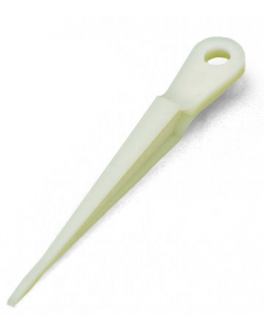 Operating tool; made of insulating material; white