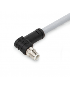 Power cable; M12L plug; angled; 5-pole; Length: 2 m
