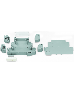 PCB terminal block; 2.5 mm²; Pin spacing 5 mm; 3-pole; CAGE CLAMP®; 2,50 mm²; gray