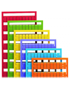 WSB marking card; as card; MARKED; 601 ... 700 (1x); not stretchable; Vertical marking; snap-on type; green