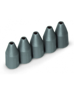 TOPJOB®S insulation stop; for 2002 series terminal blocks; 0.75 - 1.0 mm2; 5/strip; dark gray