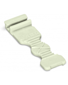 Strain relief plate; light gray