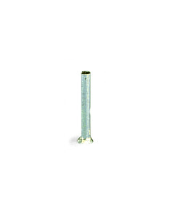 Ferrule; Sleeve for 0.5 mm² / 20 AWG; uninsulated; electro-tin plated; electrolytic copper; gastight crimped; acc. to DIN 46228, Part 1/08.92