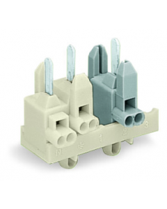 Male connector; 4-pole; 1,00 mm²; white