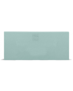 Step-down cover plate; 1 mm thick; orange