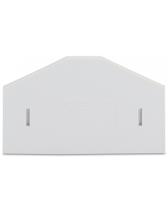 Separator plate; 2.5 mm thick; oversized; light gray